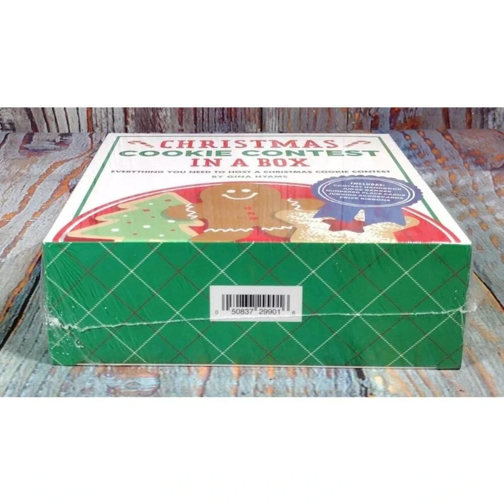 Christmas‎ Cookie Contest in a Box by Gina Hyams BRAND NEW - SEALED